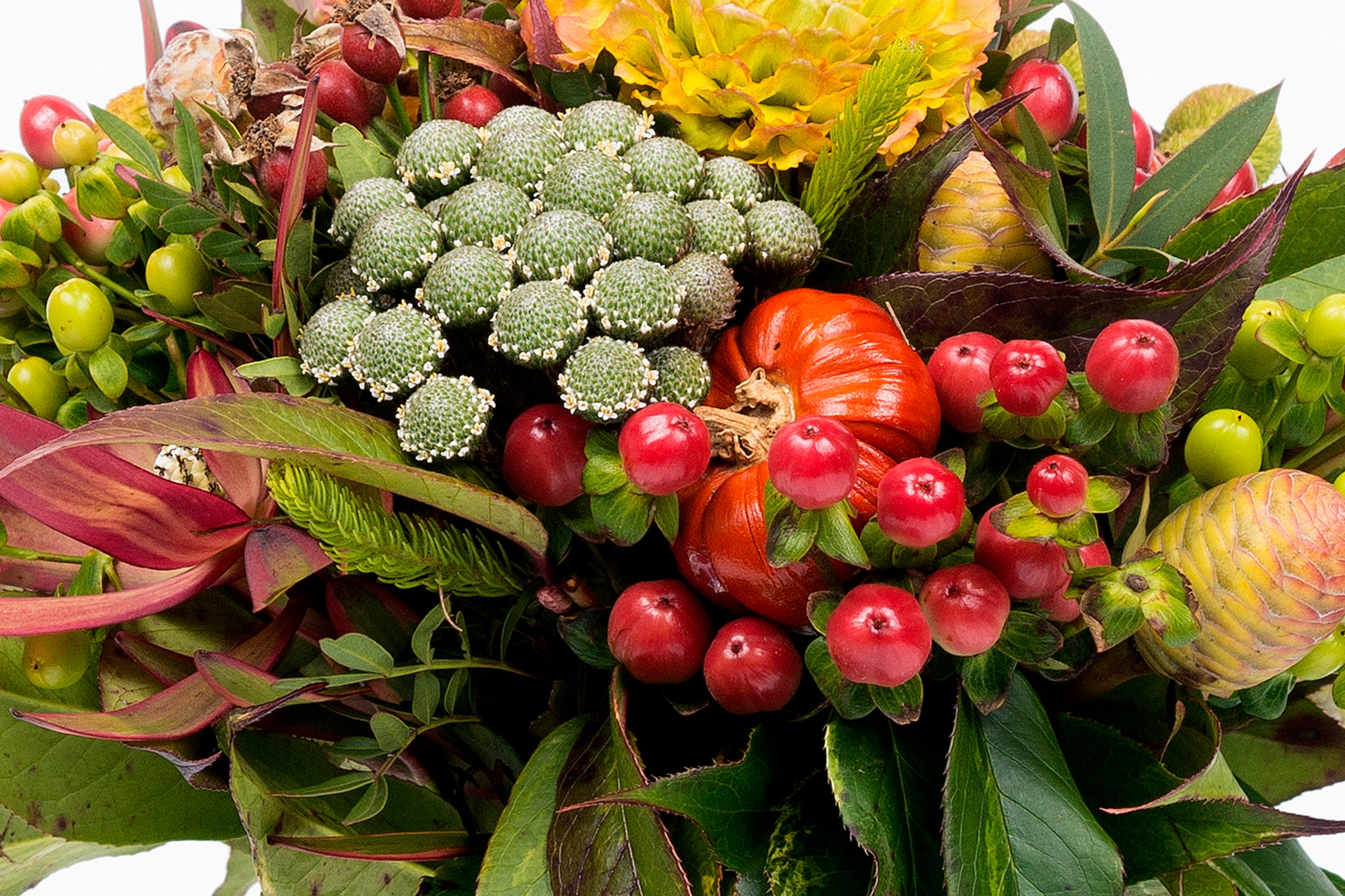 Bouquet De Frutos y Verdes