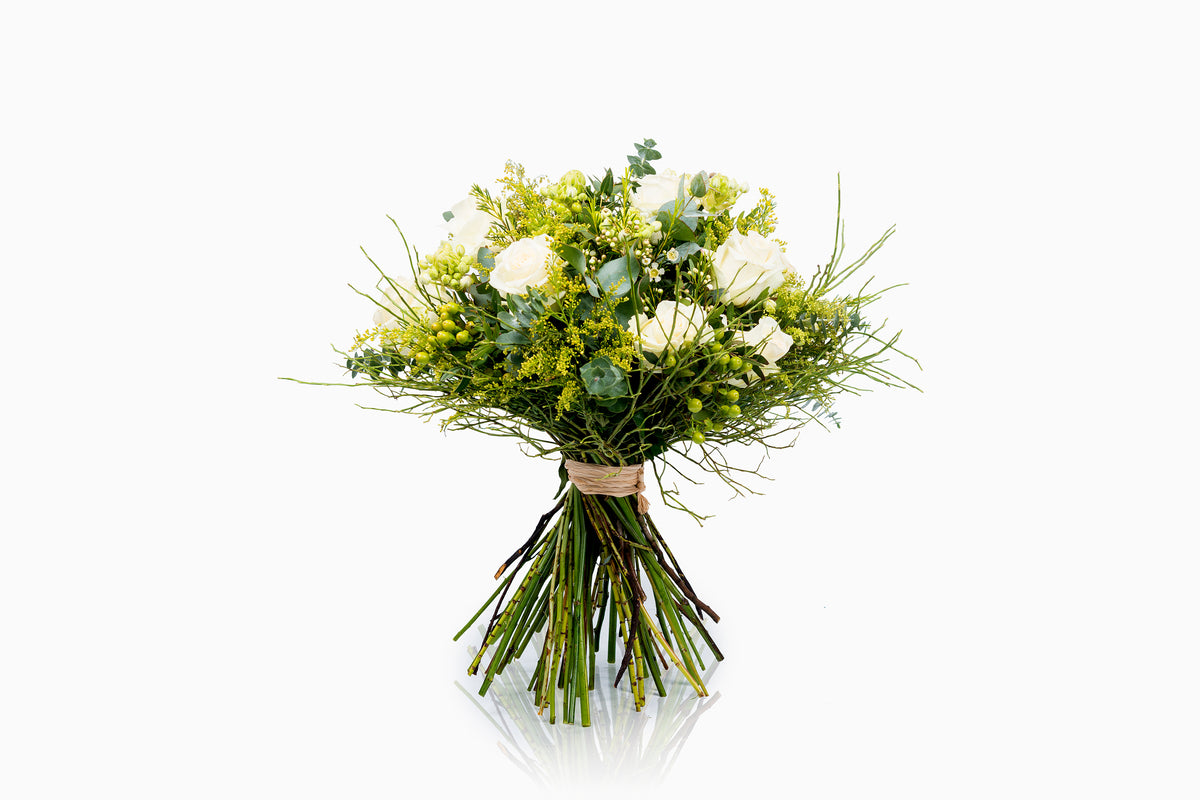 Bouquet De Rosas Blancs
