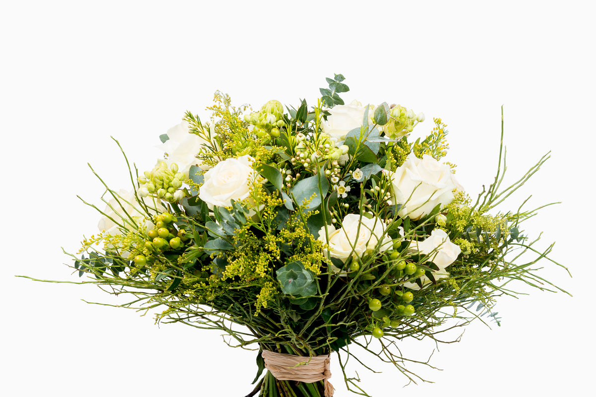 Bouquet De Rosas Blancs