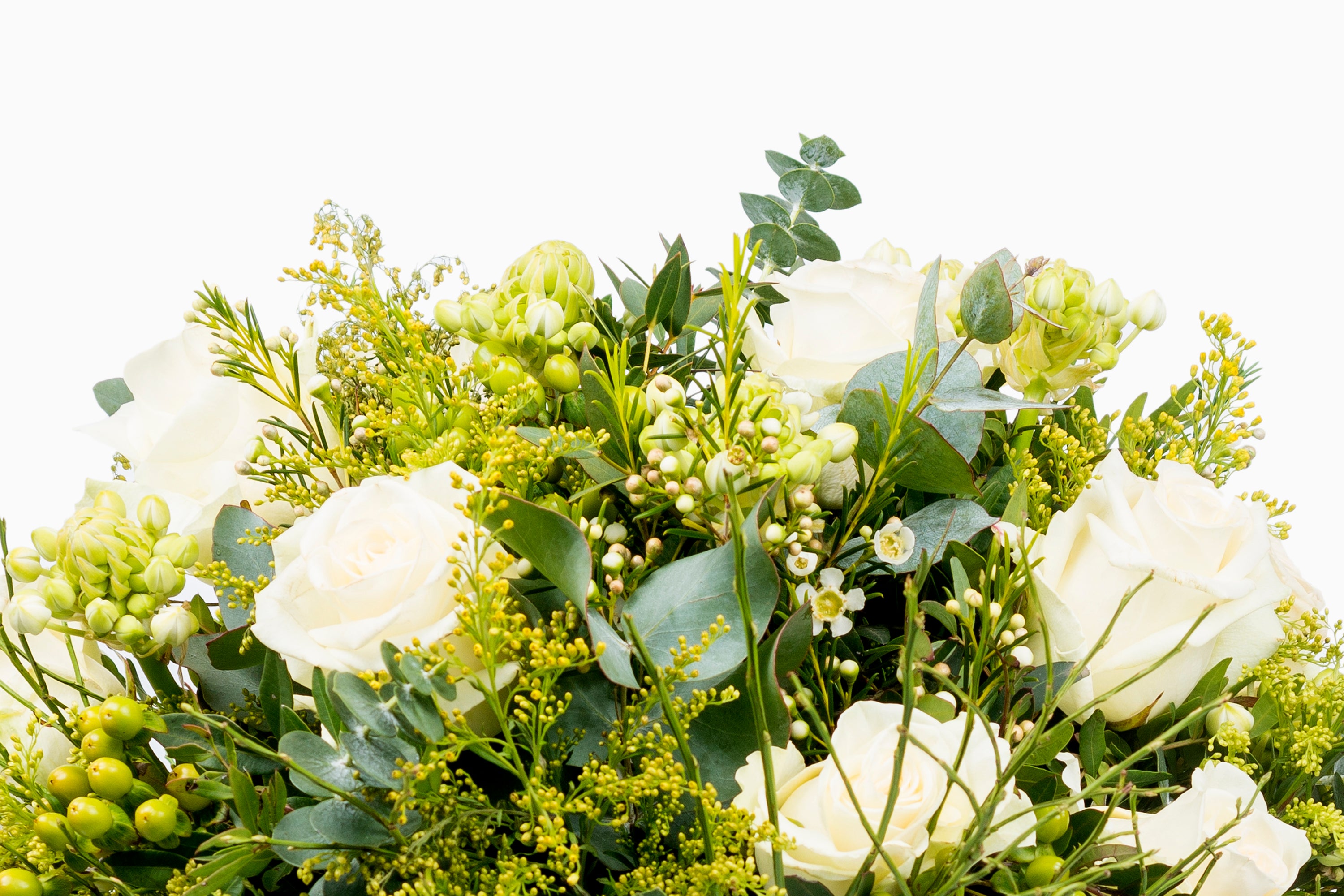 Bouquet De Rosas Blancs